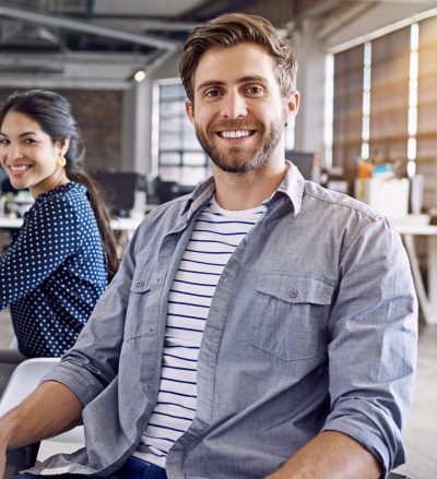 Our designs are the best. Cropped shot of a creative businessperson working in the office